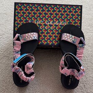 Kurt Geiger Women’s Starry Pink Sandals